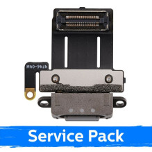 Krovimo lizdas skirtas Apple iPad Pro 11 (2024) Gen5 su lanksčiąja jungtimi / Grey / (Service Pack)