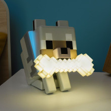 Paladone Minecraft Wolf GloBuddies šviesa
