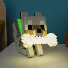 Paladone Minecraft Wolf GloBuddies šviesa