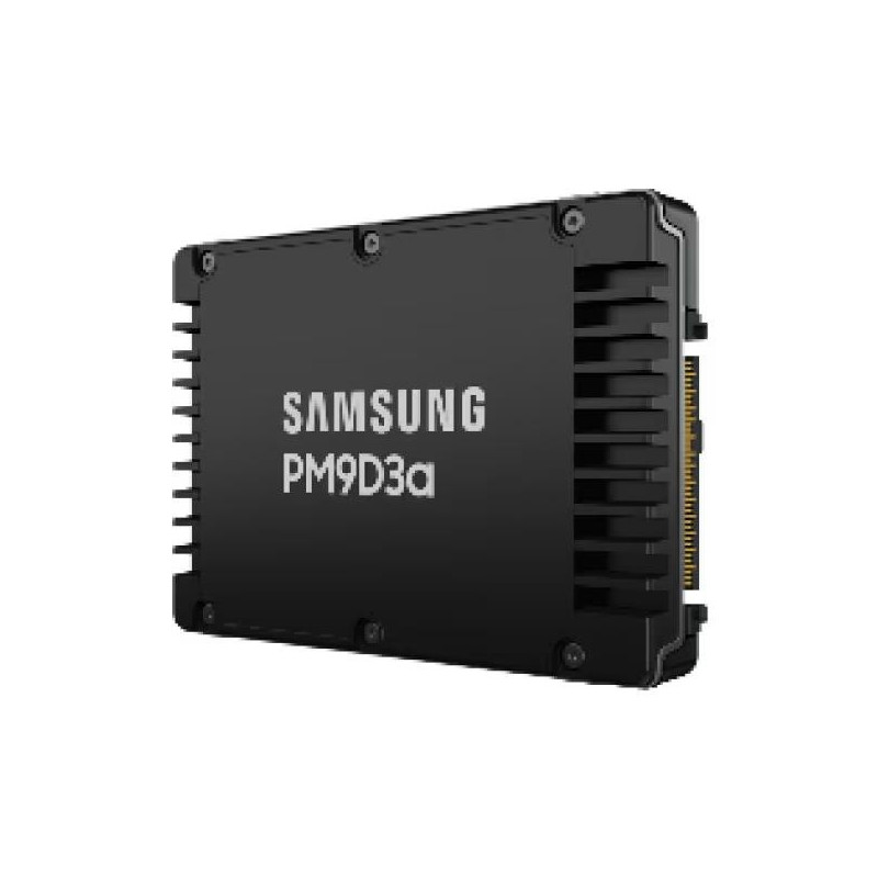 SSD, SAMSUNG, SSD series PM9D3A, 1.92TB, PCIe Gen5, NVMe, Write speed 3500 MBytes / sec, Read speed 12000 MBytes / sec, 