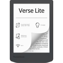 El. skaitytuvas, KIŠENINĖ knygelė, „Verse Lite 619“ 6 colių, 6 colių, 1024x758, 1xUSB-C, belaidis LAN, pilkas, PB619-T-W
