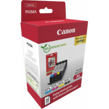 Canon CLI-571XL Color + Photo Paper Value Pack