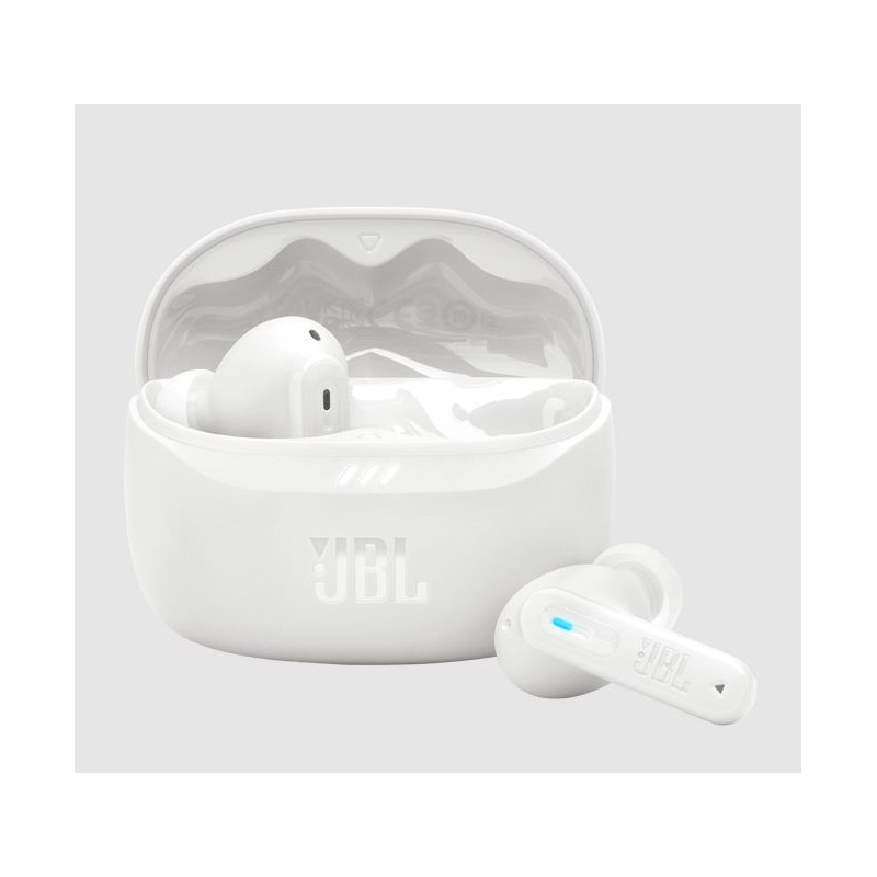 JBL Tune Beam 2 baltos ausinės