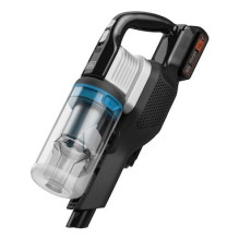 Black &amp; Decker BHFEB520D1-QW stick vacuum / electric broom Battery Dry Cyclonic Bagless Black, Silver, Transparent 2