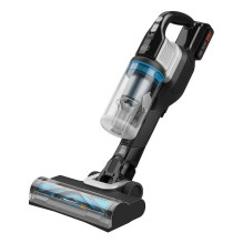 Black &amp; Decker BHFEB520D1-QW stick vacuum / electric broom Battery Dry Cyclonic Bagless Black, Silver, Transparent 2