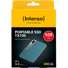 „Intenso TX100 500GB“ išorinis diskas 3826451