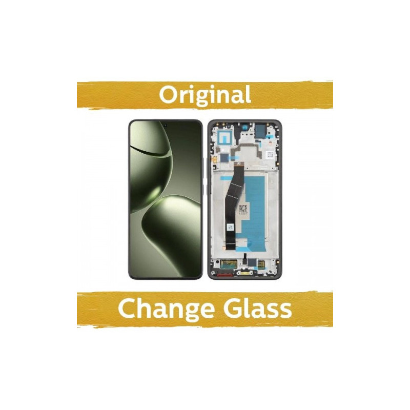 Screen for Xiaomi 14T with frame / Titan Black / (Updated: China)