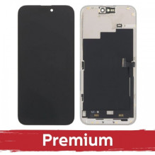 Screen for iPhone 15 Pro Max black (SOFT OLED / Stable / Premium) *Self-Diagnosable*