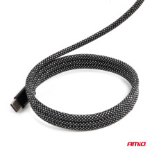 Kabel USB magnetyczny USB-C to USB-C 60W 100cm AMIO-04840