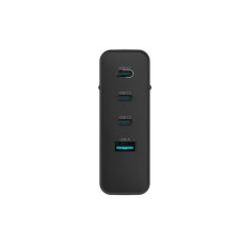 Nešiojamojo kompiuterio įkroviklis - NATEC NUC-2234 100W 4-Port USB Greitas Įkroviklis Juodas