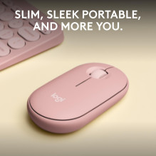 MOUSE USB OPTICAL WRL M350S / ROSE 910-007014 LOGITECH