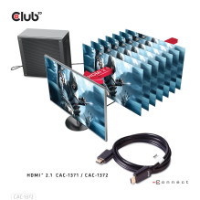 KABELAS HDMI Į HDMI 2M / M / M CAC-1372 CLUB3D