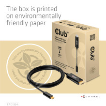 CABLE HDMI TO USB-C 1.8M / M / M CAC-1334 CLUB3D CABLE HDMI TO USB-C 1.8M / M / M CAC-1334 CLUB3D