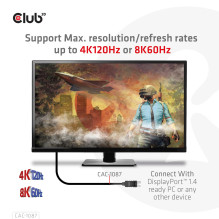 CLUB3D DP-HDMI 3M / M / M LAIDAS CAC-1087 CLUB3D DP-HDMI 3M / M / M LAIDAS CAC-1087
