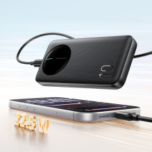 Joyroom JR-PBF12 Pro Powerbank 22.5W 10000mAh with Digital Display 2x USB-A 1x USB-C - Black