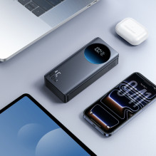 Powerbank Joyroom JR-PBF02 Pro 20000 mAh 45 W z wyświetlaczem cyfrowym 2x USB-A 2x USB-C - czarny