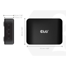 MOBILE CHARGER 4PORT / GAN 240W CAC-1918 CLUB3D
