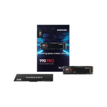 SSD, SAMSUNG, 990 PRO, 2TB, M.2, PCIE, NVMe, MLC, Rašymo greitis 6900 MB/s, Skaitymo greitis 7450 MB/s, 2,3 mm, TBW 1200