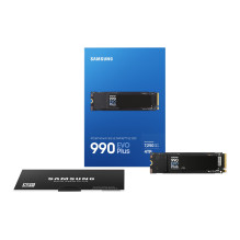 SSD, SAMSUNG, 990 EVO Plus, 4TB, M.2, PCIe Gen5, NVMe, TLC, Write speed 6300 MBytes / sec, Read speed 7250 MBytes / sec,