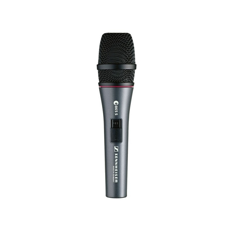 Sennheiser E865-S - supercardioid condenser vocal microphone, version with on / off switch