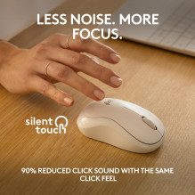 MOUSE BLUETH OPTICAL M240 / SIL WHITE 910-007120 LOGITECH