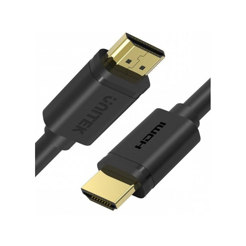 HDMI kabelis - UNITEK C11061BK 4K 0.3M auksu padengtas juodas