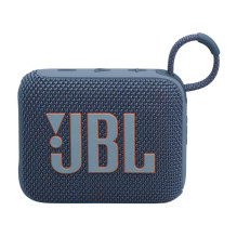 Garsiakalbis - JBL Go 4 Bluetooth garsiakalbis (kompaktiškas, IP67, 7 val. atkūrimas, mėlynas)
