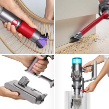 Dyson V12 Origin 2-in-1 stick vacuum Battery Dry HEPA Bagless Nickel