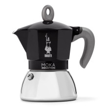 Bialetti Moka Induction Moka pot 4TZ Black Bialetti Moka Induction Moka pot 4TZ Black