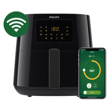 Karšto Oro Gruzdintuvė - Philips HD 9280 / 90 2000W 6.2L Juodas