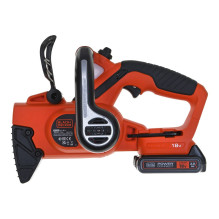 Elektrinis Grandininis Pjūklas - Black &amp; Decker GKC1820L20 20 cm Ašmenys 2Ah Akumuliatorius 2.3 kg Juoda / Oranžinė