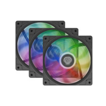 Cooler Genesis OXAL 120 3-pack Black ARGB