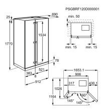 Refrigerator ELECTROLUX EAT6ME53U0