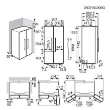 Šaldytuvas ELECTROLUX EAT6ME53K0