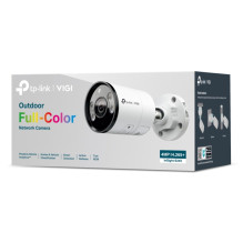 TP-LINK VIGI 4MP Outdoor Full-Color Bullet Network Camera, 2.8mm