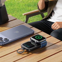 Joyroom JR-W19 5000mAh Powerbank with 5W Wireless Charging for Watches - Black