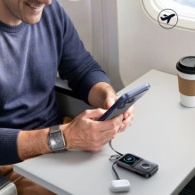 Joyroom JR-W19 5000mAh Powerbank with 5W Wireless Charging for Watches - Black