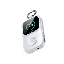 Joyroom JR-W19 5000mAh Powerbank with 5W Wireless Watch Charging - White
