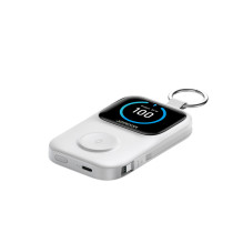 Joyroom JR-W19 5000mAh Powerbank with 5W Wireless Watch Charging - White