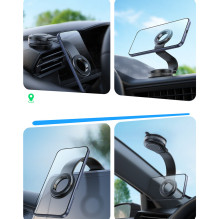 Joyroom JR-ZS518 Bendable Magnetic Phone Holder-Black