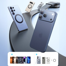 „Joyroom JR-ZS518“ sulankstomas magnetinis telefono laikiklis – juodas