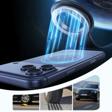 „Joyroom JR-ZS518“ sulankstomas magnetinis telefono laikiklis – juodas