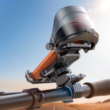 Joyroom JR-ZS528 Sunshade Cycling Phone Mount (Convertible Version) Black