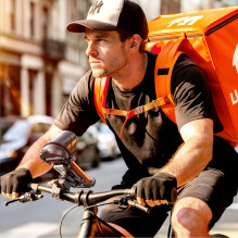 „Joyroom JR-ZS528“ telefono laikiklis nuo saulės dviračiui (konvertuojama versija), juodas