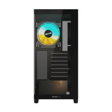 Case, GIGABYTE, GB-C500P ST, MidiTower, Case product features Transparent panel, ATX, MicroATX, MiniITX, Colour Black, G