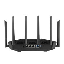 Belaidis maršrutizatorius, ASUS, TUF Gaming BE9400, Wi-Fi 7 (802.11be), Duomenų perdavimo greitis 9400 Mbps, Ethernet WA