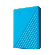 Išorinis HDD, WESTERN DIGITAL, My Passport, 6TB, USB 2.0, USB 3.2, dangaus mėlyna spalva, WDBR9S0060BBL-WESN Išorinis HDD, WESTERN DIGITAL, My Passport, 6TB, USB 2.0, USB 3.2, dangaus mėlyna spalva, WDBR9S0060BBL-WESN
