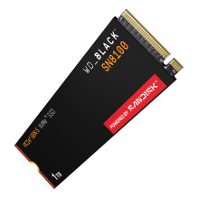 SSD, SANDISK, 2400xTBW rating, NVMe Yes, PCI Express 5.0, M.2, 1000 GB, POWERED BY SANDISK, Black SN8100, WDS100T1X0M