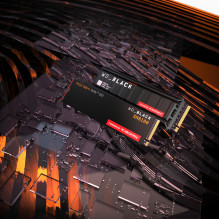 SSD, SANDISK, 2400xTBW įvertinimas, NVMe Taip, PCI Express 5.0, M.2, 1000 GB, MAITINA SANDISK, Juoda SN8100, WDS100T1X0M