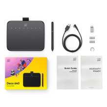 GRAPHIC TABLET 16X9CM / DECO 640 XPPEN